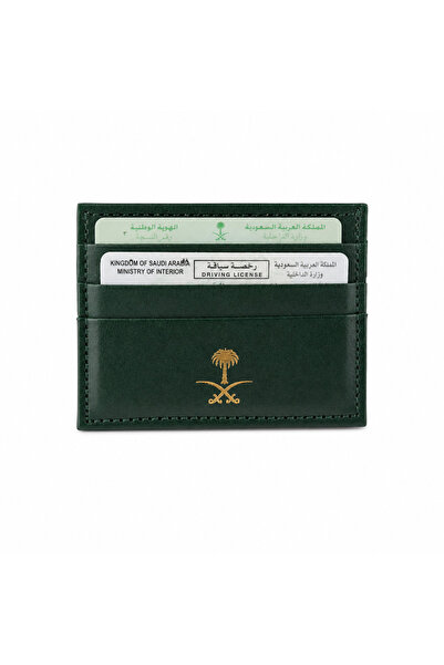 Pressia Sefin Card Wallet and Leather Wallet Color Green