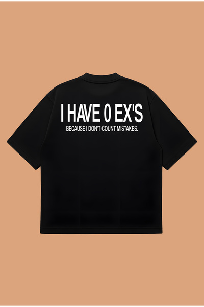 PURE POWER I Have 0 Ex Boxy Fit Oversize Unisex 100% Cotton Tshirt – Printed ...