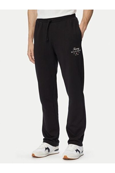 Tommy Hilfiger SİYAH LOGOLU ERKEK EŞOFMAN