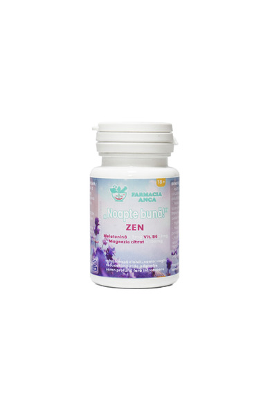 Farmacia Anca L-NOAPTE BUNA ZEN(MELATONINA 5MG)*10 COMPRIMATE
