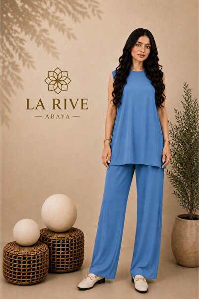 La Rive طقم لا ريف العصري – أزرق سماوي