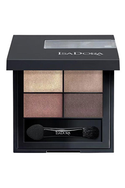 Isadora Paleta de Farduri - Eye Shadow Quartet Isadora, nuanta 10 Boho Browns...