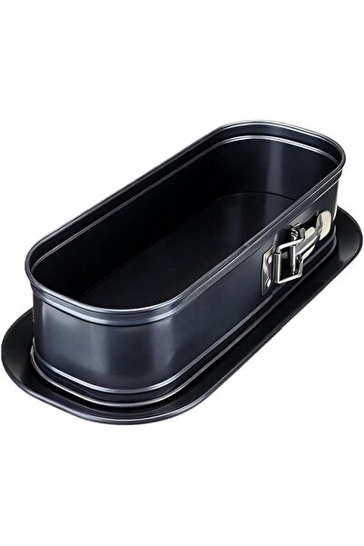 The Bros Springform Loaf Cake Pan with Removable Base, Stainless Steel Baking...