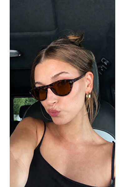 PİYESBOUTİQUE Sole Women's Men's Unisex Cat Eye Sunglasses, Uv Protection, Re...