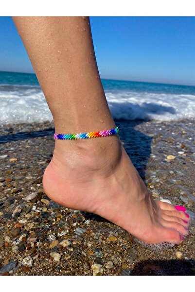 Beykan handmade Rainbow Anklet