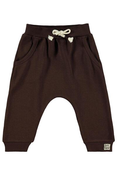 Civil Baby Basic 6-18 Months Sweatpants - Brown