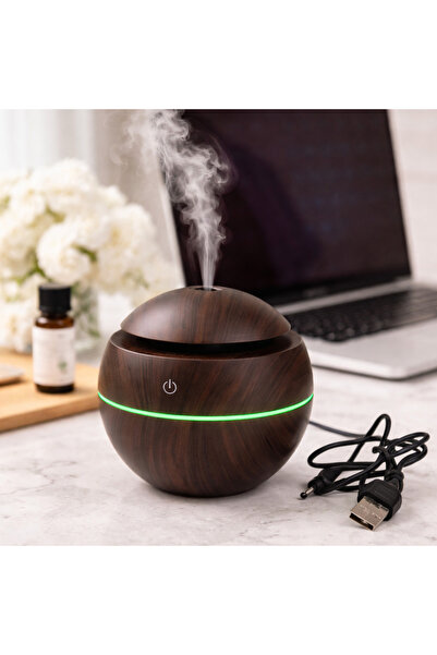 Vivendo Umidificator de aer cu ultrasunete, iluminare ambientala LED, 130 ml