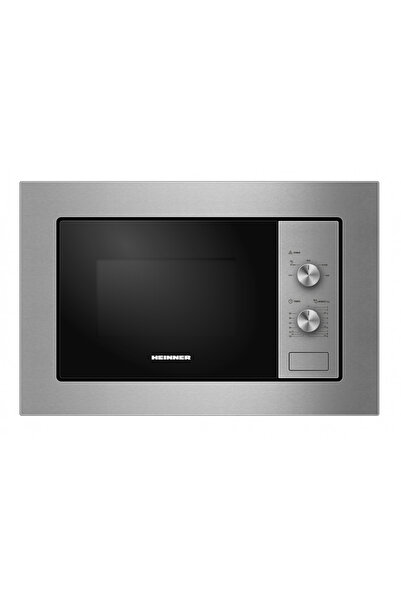 Heinner Cuptor cu microunde încorporabil 20L 800W Inox/Negru
