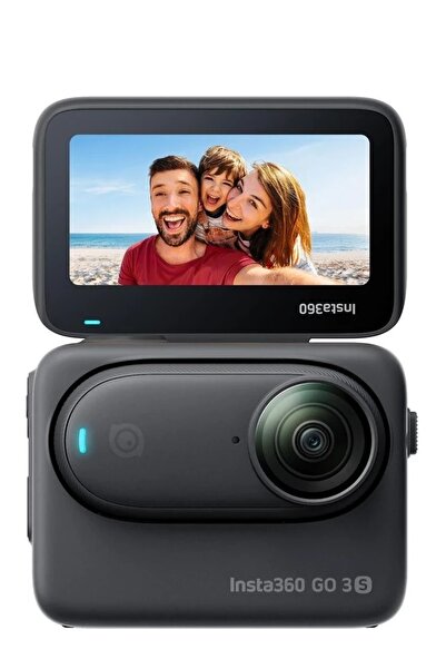 Insta360 Go 3s Aksiyon Kamerası 128 GB siyah Full HD Desteği ile Şu Geçirmez ...