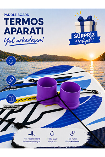 3B Paddle Board Sup Board Kano İkili Termos Kupa Eşya Tutucu Aparat