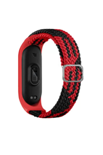 Generic Brand Mi Band 7 Star Strap - Red-Black
