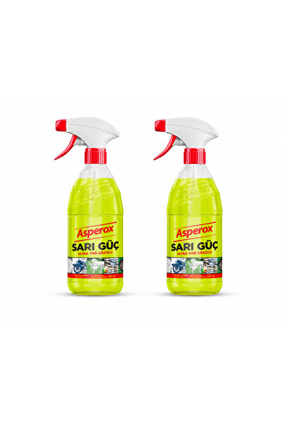 ASPEROX Sarı Güç Ultra Yağ Çözücü 650 Ml X2 ADET
