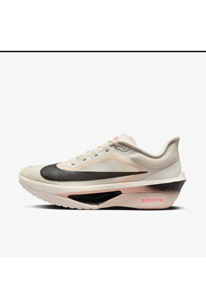 Shoes The Nike Zoom Fly 6 Features a Lightweight Design in Ivory and Black, S...