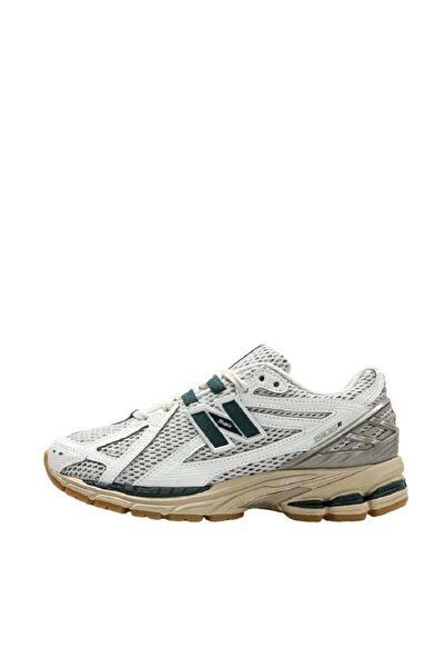 New Balance x Staud 1906R Vintage Casual Athlesiure Shoes White/Green For Men...