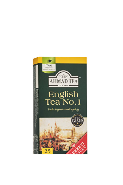 Ahmad Tea 12’li Avantaj Paketi No.1 English Tea Bardak Poşet Çay 25x2 gr