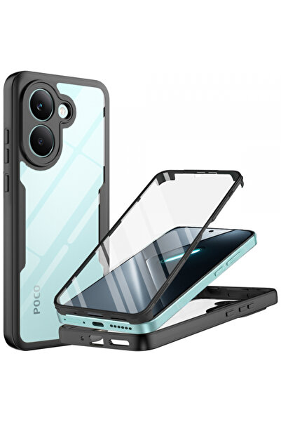 Techsuit Husa pentru Xiaomi Poco X8 Pro, Techsuit, ColorVerse 360, Neagra