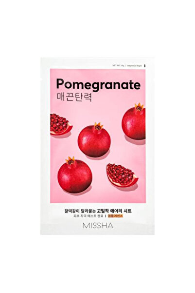 Missha Masca Tip Servetel cu Extract de Rodie - Airy Fit Sheet Face Mask - Po...