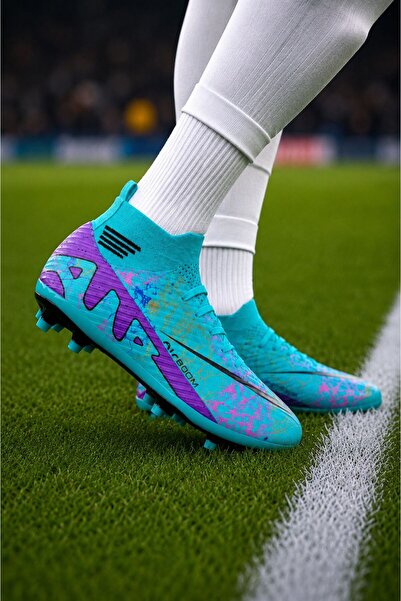 Twingo Laliga Air SuperFly Yetişkin-Çocuk Çoraplı Halı Saha Ve Çim Zemin Kram...