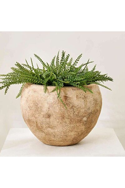 PAN HOME Delilah Terracotta Planter 32x29cm- Brown