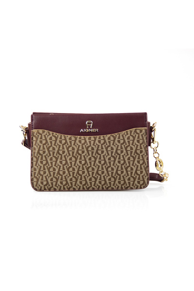 Aigner AG New Retro Floral Patchwork Chain Bag Crossbody Bag