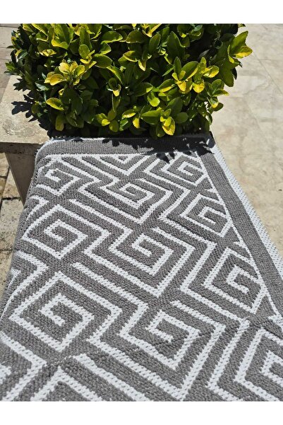 aktartekstil Natural Cotton Bath Mat Set of 2 60X100 50X80 cm
