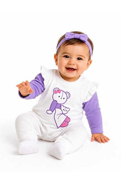 OUTLET Baby Girl Long Sleeve Jumpsuit