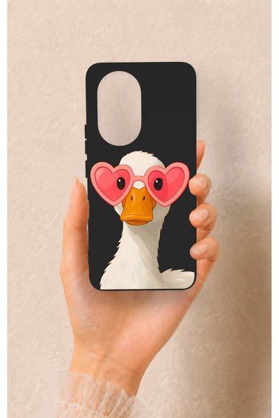 Vip Case Honor 200 5g Compatible Silicone Case with Duck Pattern