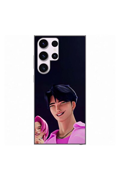 OEM Θήκη συμβατή με Samsung Galaxy S23 Ultra Σιλικόνης Gel TPU με σχέδιο KPop...