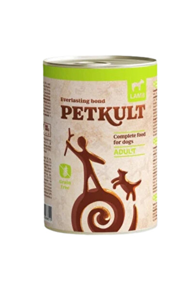 PetKult Hrana umeda pentru caini Adult, cu miel 400 g