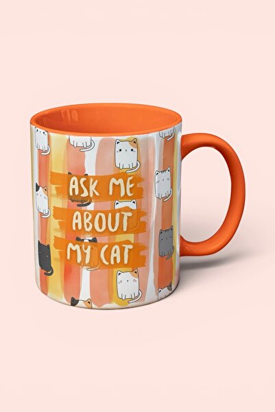 Cool Stuff Studio Ask Me about My Cat Mug Cool Club Collection