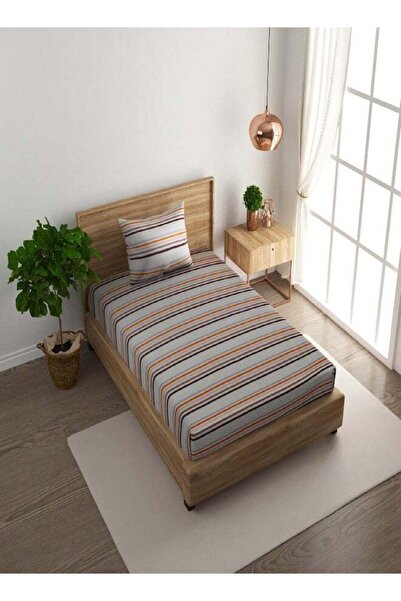 RISHAHOME 2-Piece Single Cotton Bedsheet Set 180 TC – Soft, Breathable with 1...