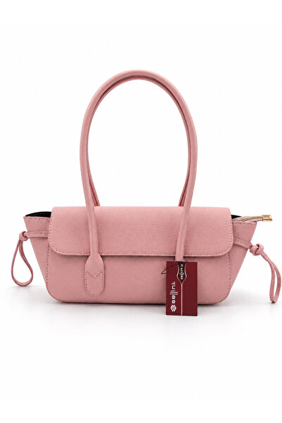 Sellini Berlin Baguette Women's Shoulder Bag with Knot Detail on the Covered ...