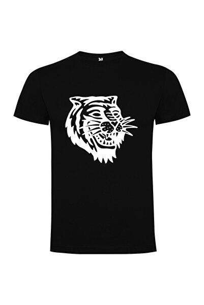iLovePrints Smiling Tiger Mascot Tshirt