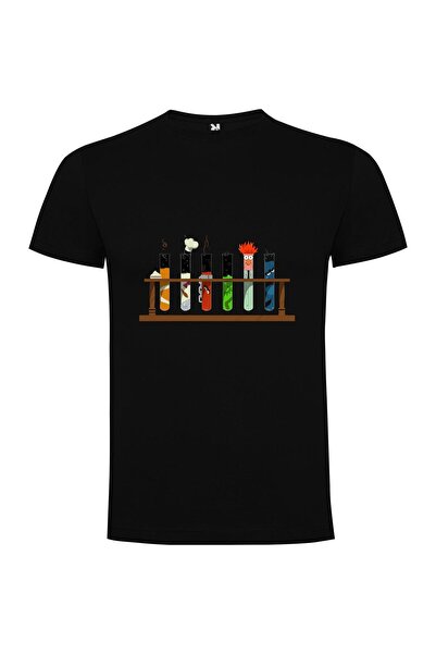 iLovePrints Colorful Alchemy Lab Tshirt