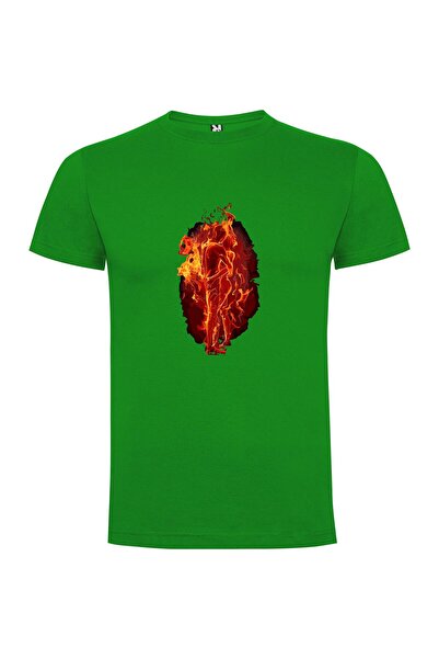 iLovePrints Burning Man Silhouette Tshirt