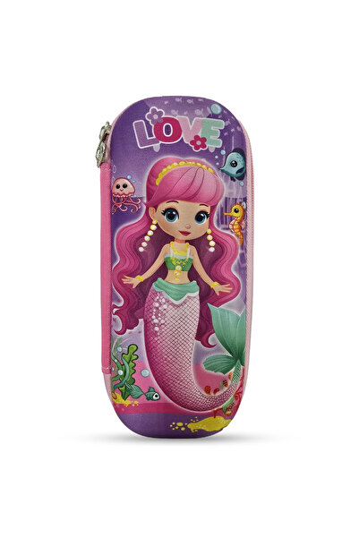 Cocobee Mermaid Love Pencil Case With Internal Mesh Pocket, Sturdy Build, Zip...