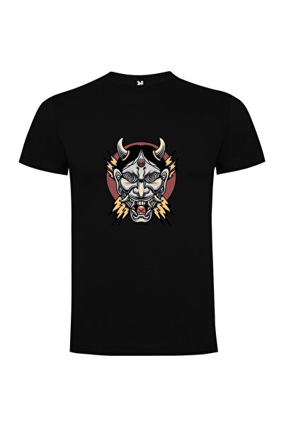 iLovePrints Thunder Oni Mask Tshirt