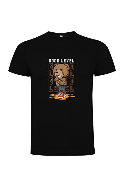 iLovePrints Bear Streetwear Mastery Tshirt
