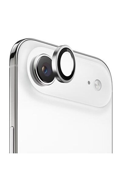BLUEO Γνήσιο Γυαλί Φακού με Μεταλλικό Πλαίσιο - iPhone 17 Air - Ασημί