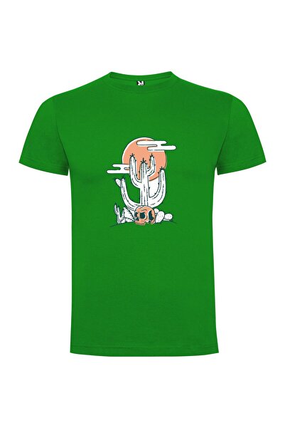 iLovePrints Peyote Skull Cactus Tshirt