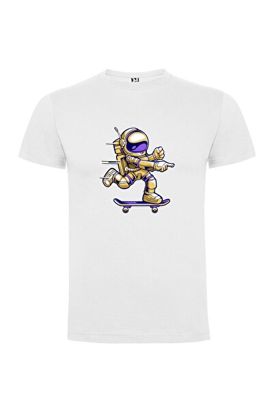 iLovePrints Astro-Skateboarding Adventure Tshirt
