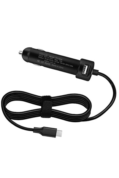 INEXUS Încărcător auto Lenovo 65W pentru laptop cu port USB-C, Thinkpad T470S...