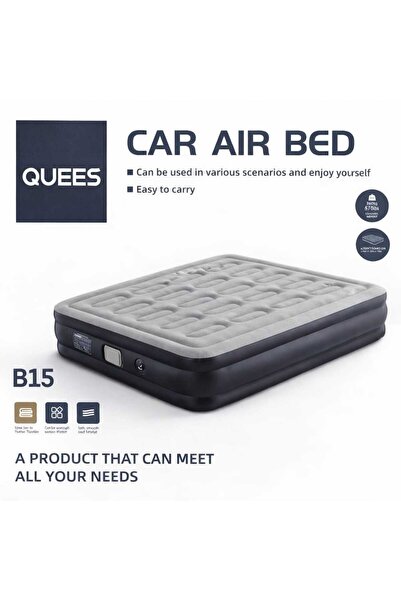 iqraafashion QUEES Car Air Bed Inflatable Mattress Portable Travel Sleeping Bed