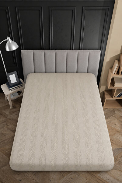 Loyal Home Elastic Jacquard Combed Cotton Bed Sheet