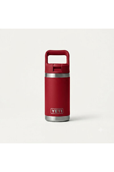 YETI Rambler Jr. 12 oz (355 ml) Çocuk Matarası – Pipetli Kapaklı ve Yalıtımlı