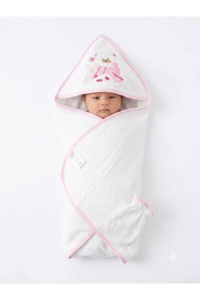 DAY BY DAY Newborn Baby Towel with Hood Suitable for Newborns to 9 Months Old