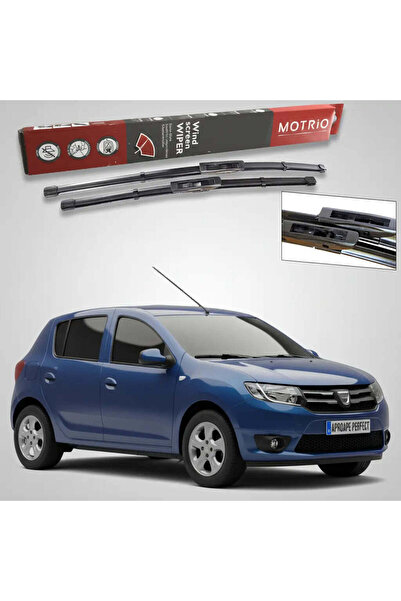 MOTRIO Set of Original Dacia Sandero II Windshield Wiper Blades 550/500mm