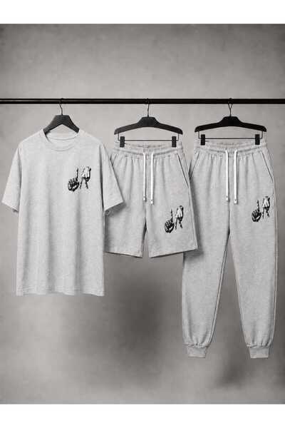 Gutsy TRICOU, PANTALONI DE TRENING, PANTALONI SCURȚI, COMBINARE DIN 3 PIESE, ...
