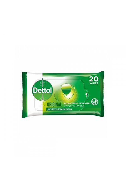 Dettol مناديل للبشرة الأصلي من ديتول 20منديل