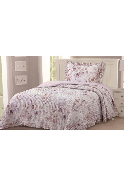 Ahsela Home Luxury Patterned Single Bedspread Set 180X220 cm – Ruffled Muslin...